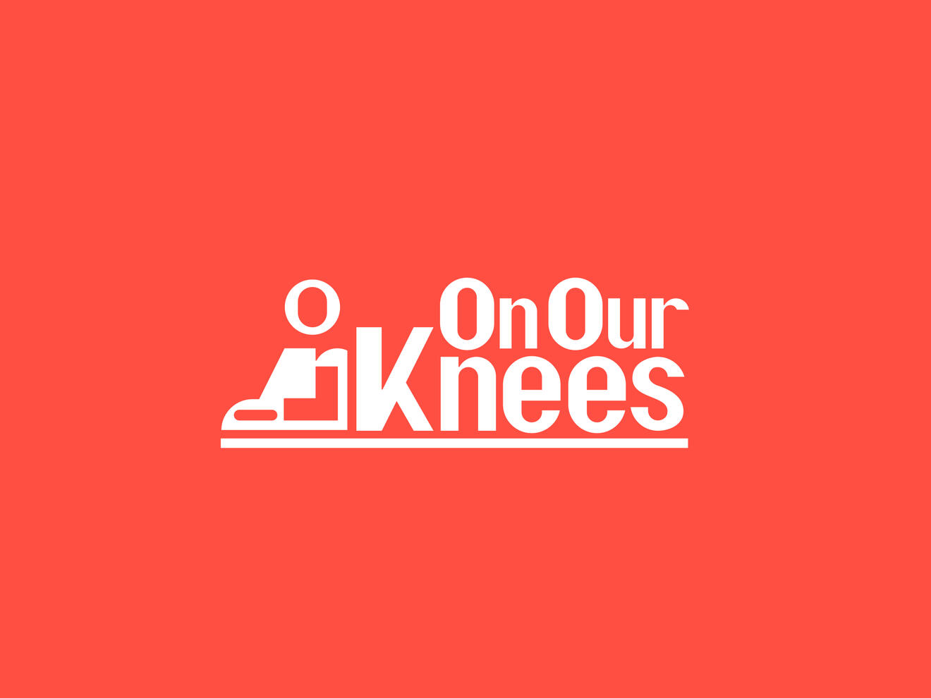 On Our Knees Logo